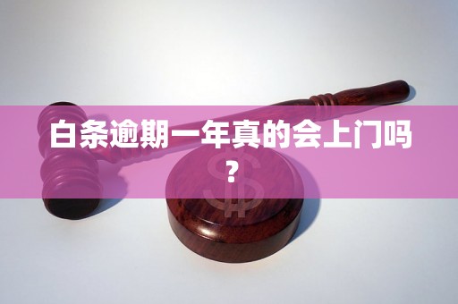 白条逾期一年真的会上门吗？