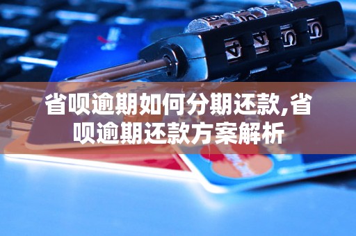 省呗逾期如何分期还款,省呗逾期还款方案解析