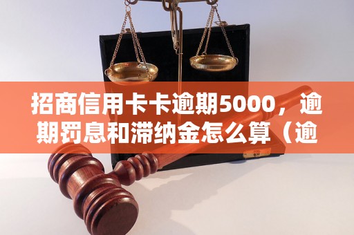 招商信用卡卡逾期5000，逾期罚息和滞纳金怎么算（逾期还款处理流程详解）