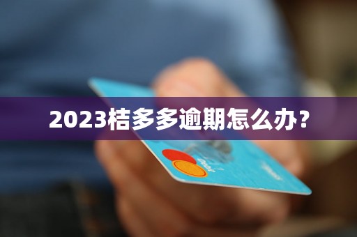 2023桔多多逾期怎么办？