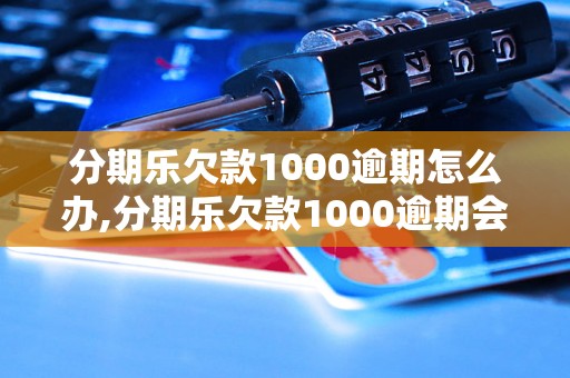 分期乐欠款1000逾期怎么办,分期乐欠款1000逾期会有什么后果