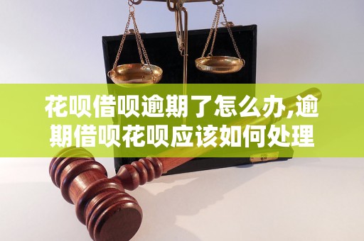 花呗借呗逾期了怎么办,逾期借呗花呗应该如何处理