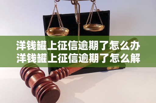 洋钱罐上征信逾期了怎么办洋钱罐上征信逾期了怎么解决