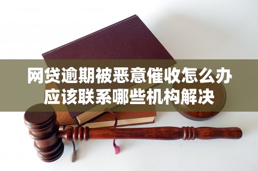 网贷逾期被恶意催收怎么办应该联系哪些机构解决