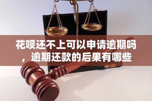 花呗还不上可以申请逾期吗，逾期还款的后果有哪些