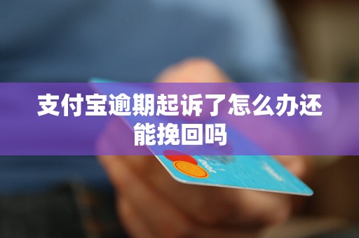 支付宝逾期起诉了怎么办还能挽回吗