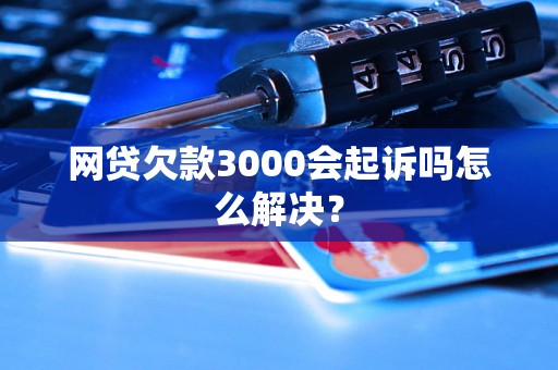 网贷欠款3000会起诉吗怎么解决？