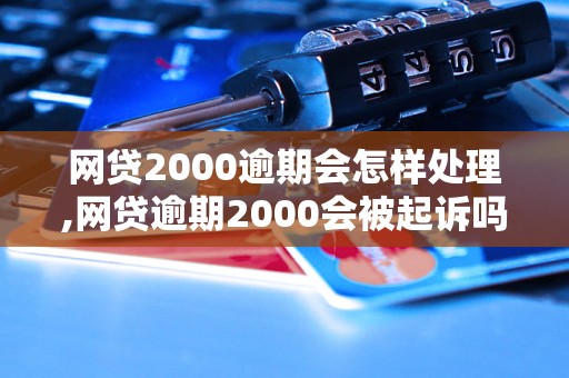 网贷2000逾期会怎样处理,网贷逾期2000会被起诉吗