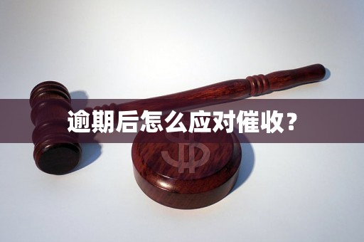 逾期后怎么应对催收？