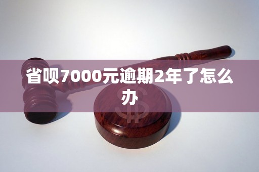 省呗7000元逾期2年了怎么办