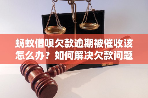 蚂蚁借呗欠款逾期被催收该怎么办？如何解决欠款问题？