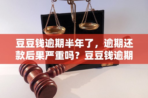 豆豆钱逾期半年了，逾期还款后果严重吗？豆豆钱逾期半年后果如何处理？