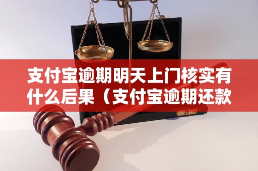 支付宝逾期明天上门核实有什么后果（支付宝逾期还款会怎样）