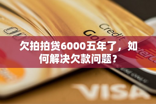 欠拍拍贷6000五年了，如何解决欠款问题？