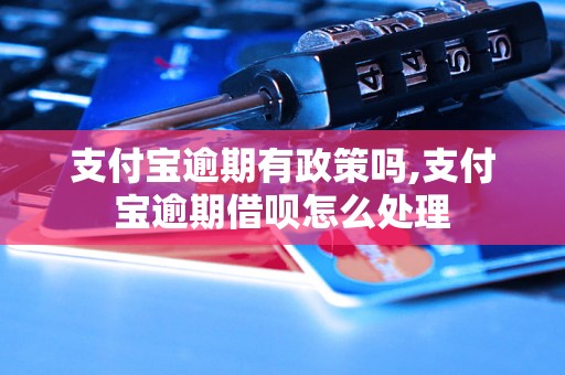 支付宝逾期有政策吗,支付宝逾期借呗怎么处理