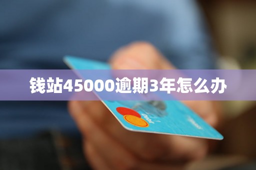 钱站45000逾期3年怎么办