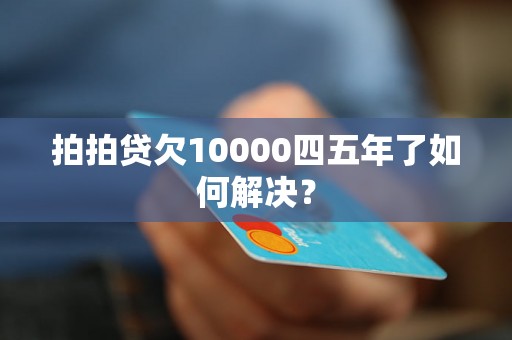 拍拍贷欠10000四五年了如何解决？