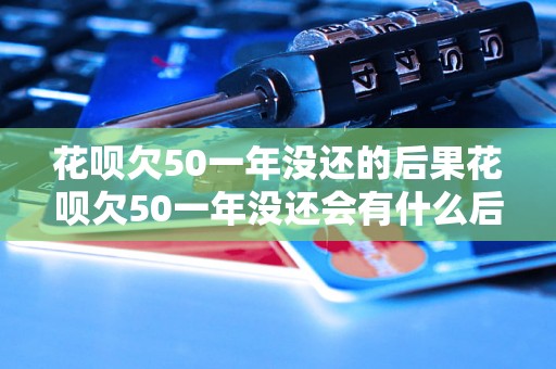 花呗欠50一年没还的后果花呗欠50一年没还会有什么后果