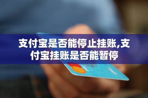 支付宝是否能停止挂账,支付宝挂账是否能暂停