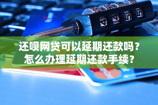 还呗网贷可以延期还款吗？怎么办理延期还款手续？