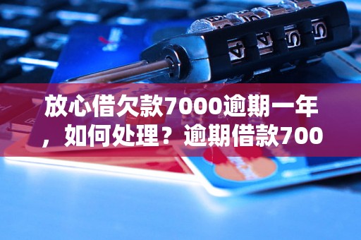 放心借欠款7000逾期一年，如何处理？逾期借款7000怎么办？