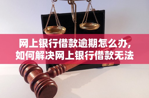 网上银行借款逾期怎么办,如何解决网上银行借款无法还款的问题