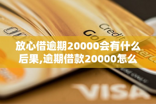 放心借逾期20000会有什么后果,逾期借款20000怎么办