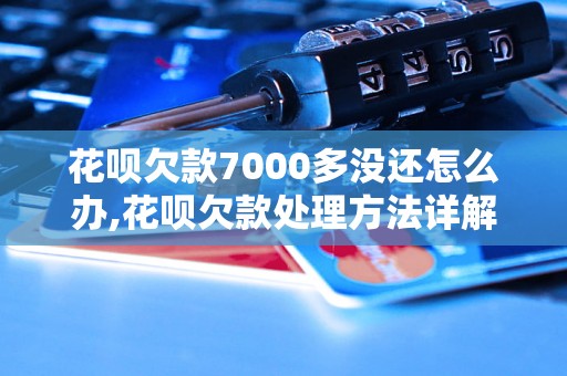 花呗欠款7000多没还怎么办,花呗欠款处理方法详解