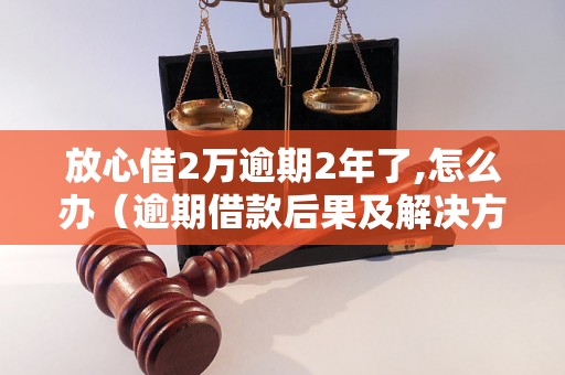 放心借2万逾期2年了,怎么办（逾期借款后果及解决方法）