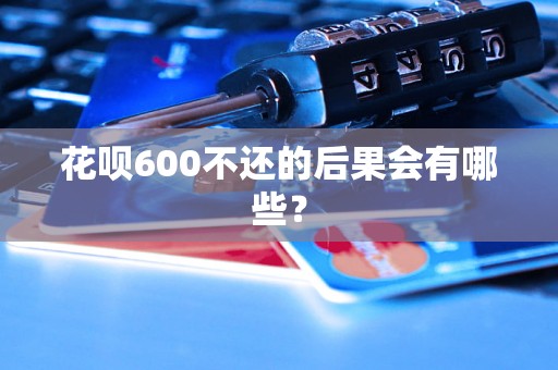 花呗600不还的后果会有哪些？