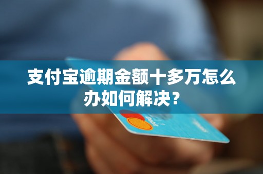 支付宝逾期金额十多万怎么办如何解决？