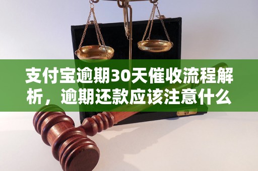 支付宝逾期30天催收流程解析，逾期还款应该注意什么