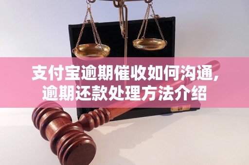 支付宝逾期催收如何沟通,逾期还款处理方法介绍