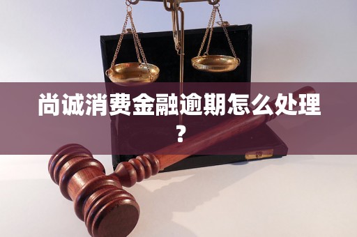 尚诚消费金融逾期怎么处理？