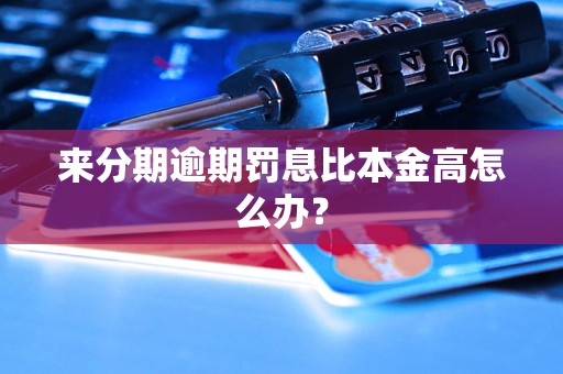 来分期逾期罚息比本金高怎么办？