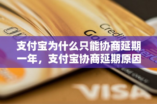 支付宝为什么只能协商延期一年，支付宝协商延期原因解析