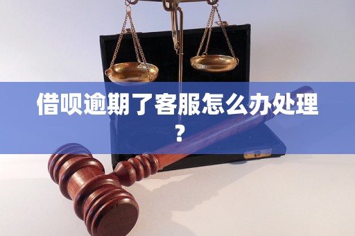 借呗逾期了客服怎么办处理？