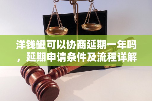 洋钱罐可以协商延期一年吗，延期申请条件及流程详解