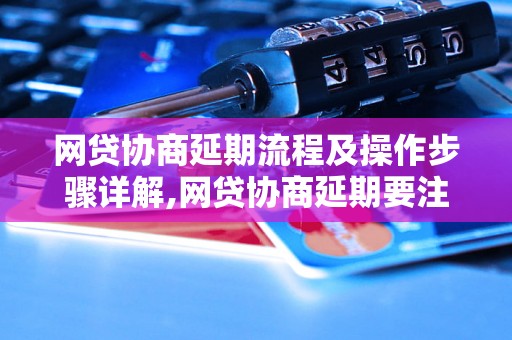 网贷协商延期流程及操作步骤详解,网贷协商延期要注意的事项