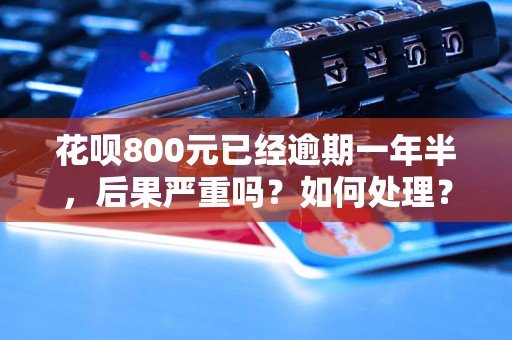 花呗800元已经逾期一年半，后果严重吗？如何处理？