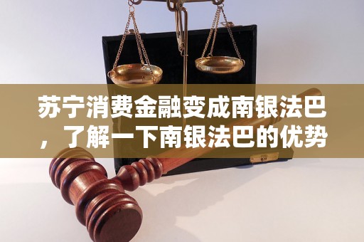 苏宁消费金融变成南银法巴，了解一下南银法巴的优势和特点