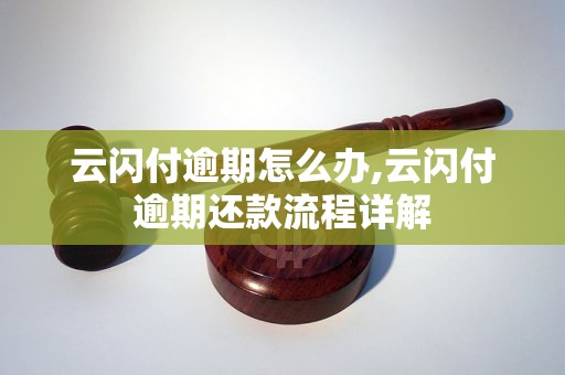 云闪付逾期怎么办,云闪付逾期还款流程详解