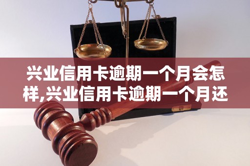 兴业信用卡逾期一个月会怎样,兴业信用卡逾期一个月还款方法