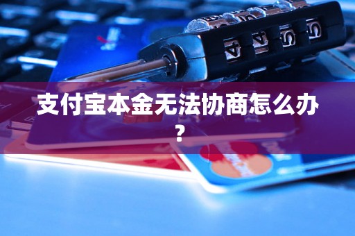 支付宝本金无法协商怎么办? 支付宝本金无法协商怎么办?