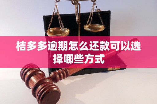 桔多多逾期怎么还款可以选择哪些方式