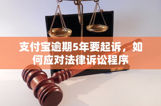 支付宝逾期5年要起诉，如何应对法律诉讼程序