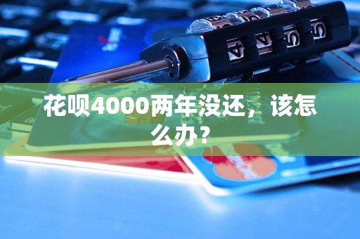 花呗4000两年没还，该怎么办？