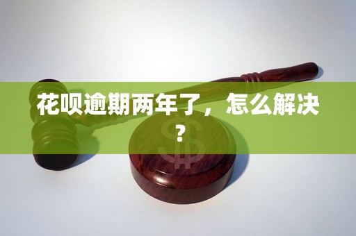 花呗逾期两年了，怎么解决？