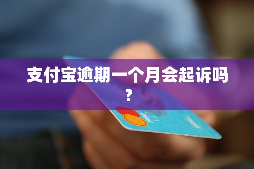 支付宝逾期一个月会起诉吗？