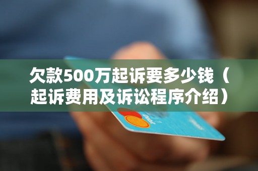 欠款500万起诉要多少钱（起诉费用及诉讼程序介绍）